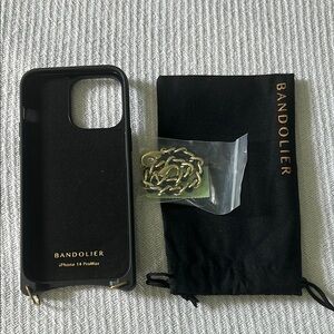 Bandolier Black and Gold Designer Phone Case